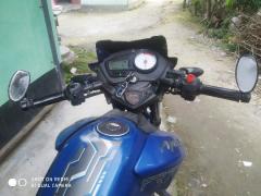 TVS Apache RTR 150 Matt Blue